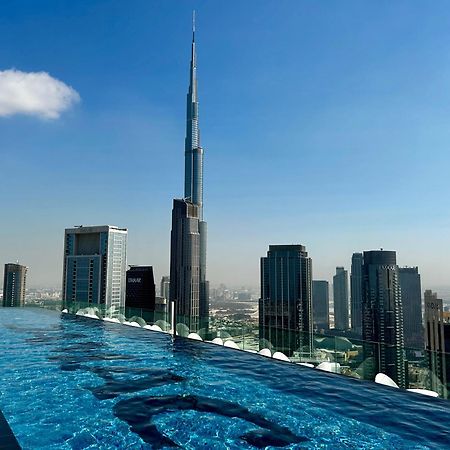 דירות דובאי Burj Khalifa Views 2Br With Infinity Pool Downtown מראה חיצוני תמונה