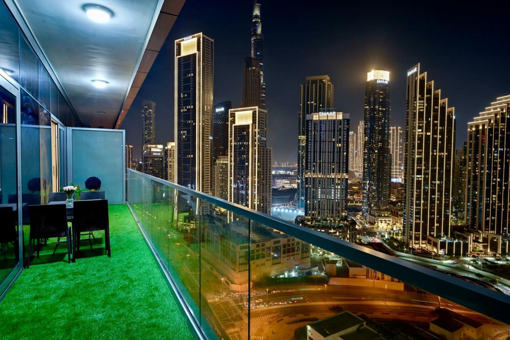 דירות דובאי Burj Khalifa Views 2Br With Infinity Pool Downtown מראה חיצוני תמונה