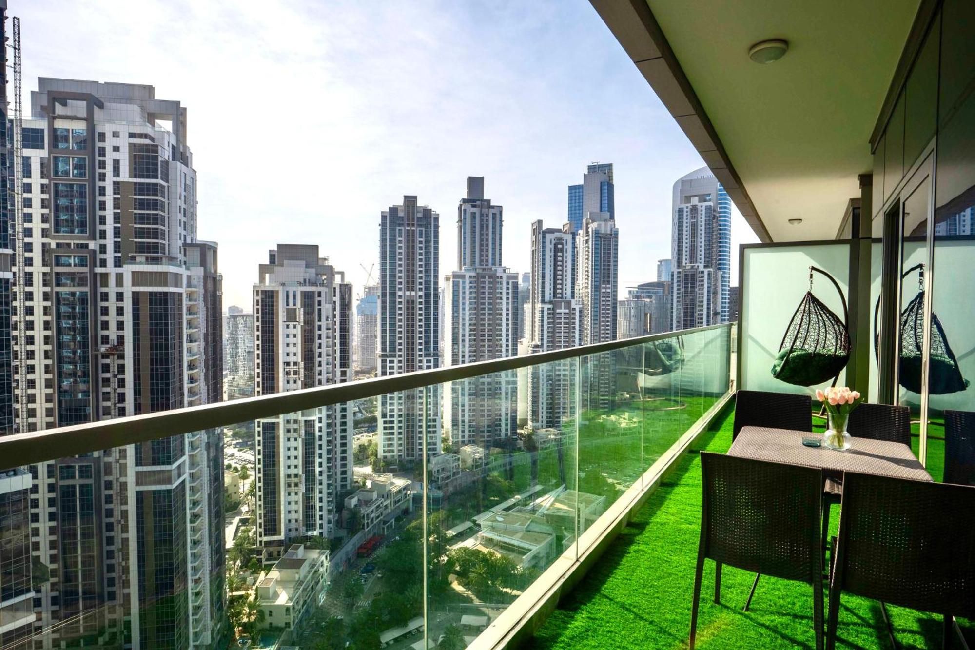 דירות דובאי Burj Khalifa Views 2Br With Infinity Pool Downtown מראה חיצוני תמונה