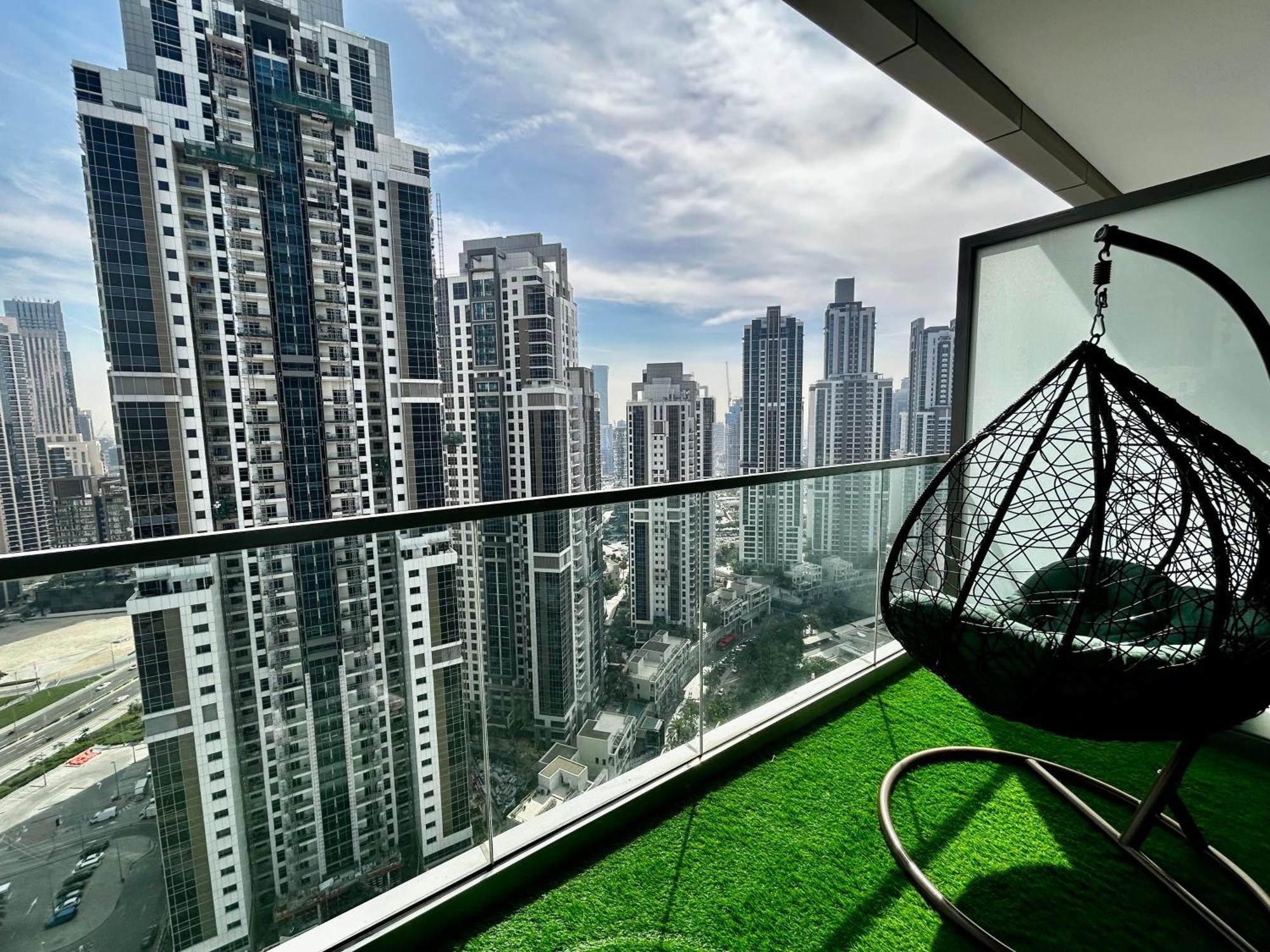 דירות דובאי Burj Khalifa Views 2Br With Infinity Pool Downtown מראה חיצוני תמונה