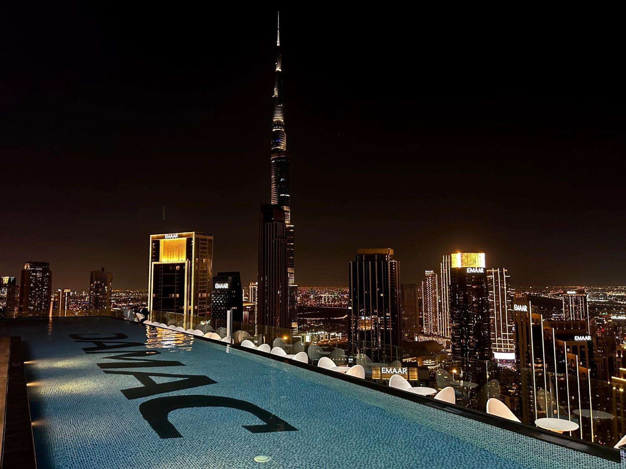דירות דובאי Burj Khalifa Views 2Br With Infinity Pool Downtown מראה חיצוני תמונה