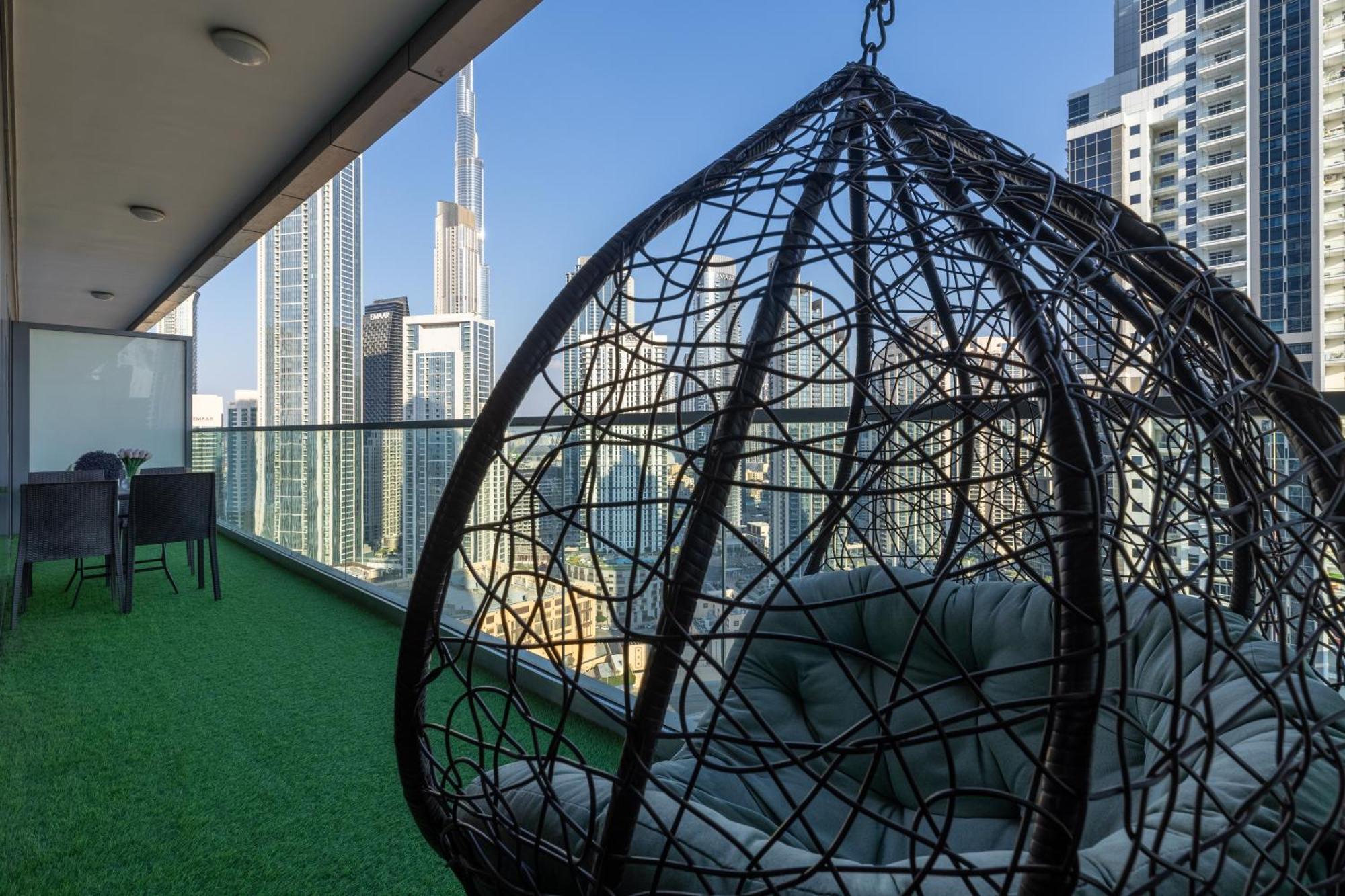 דירות דובאי Burj Khalifa Views 2Br With Infinity Pool Downtown מראה חיצוני תמונה