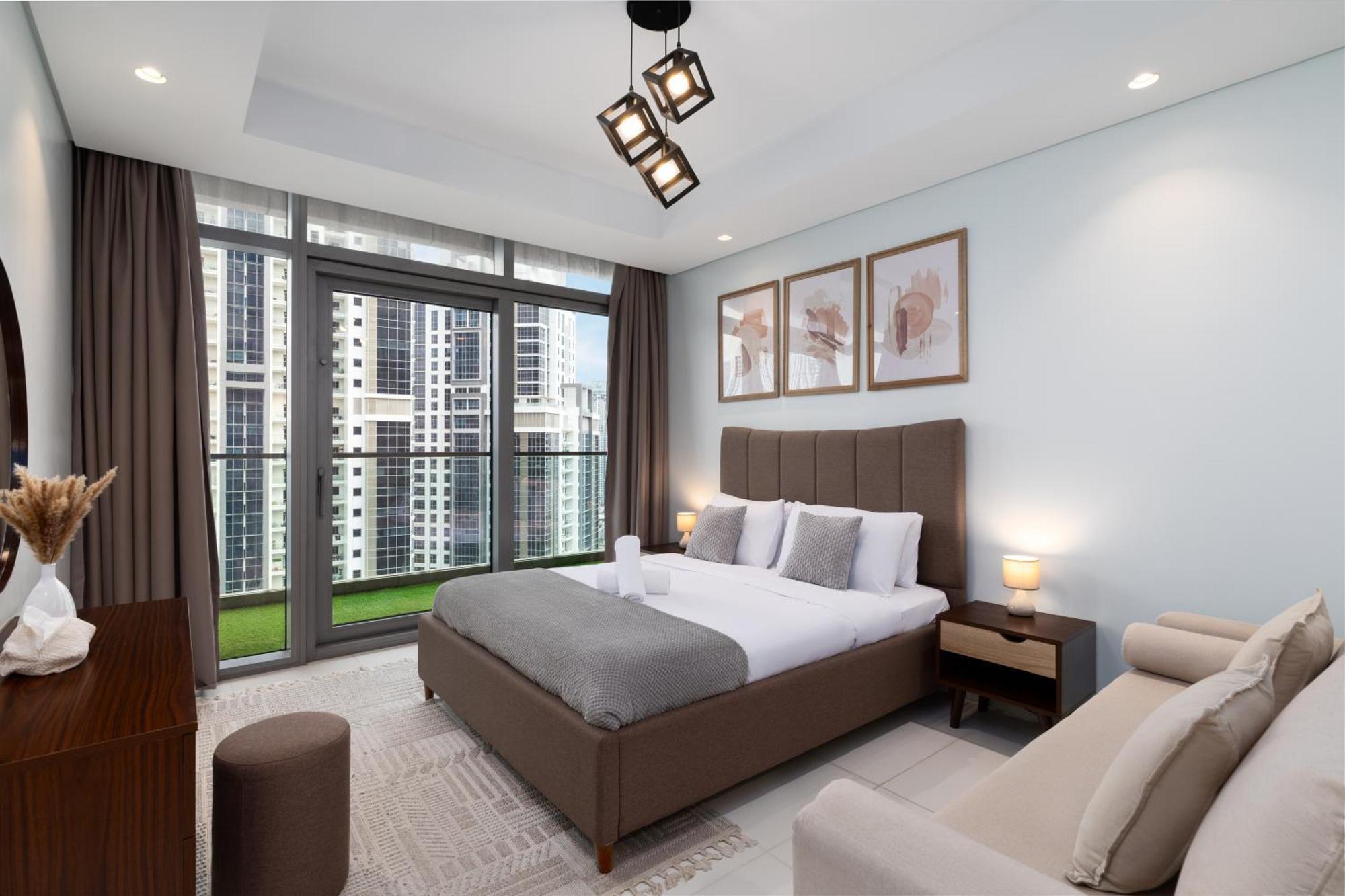 דירות דובאי Burj Khalifa Views 2Br With Infinity Pool Downtown מראה חיצוני תמונה